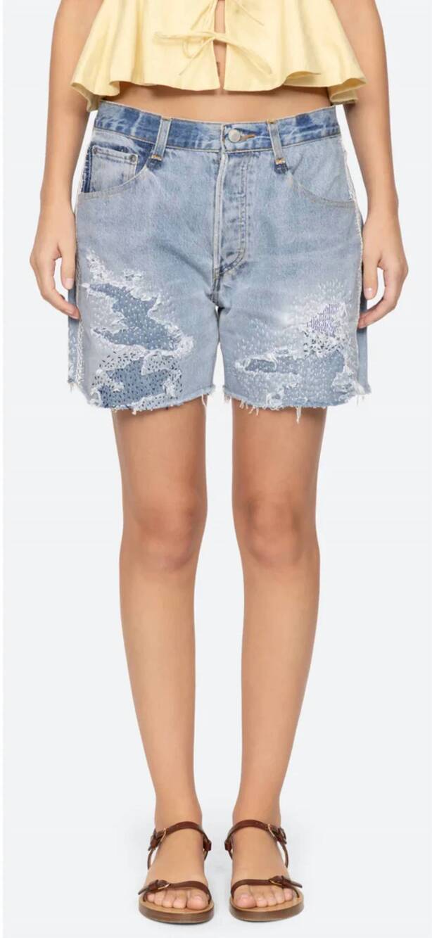 NEW SEA oli shorts in blue